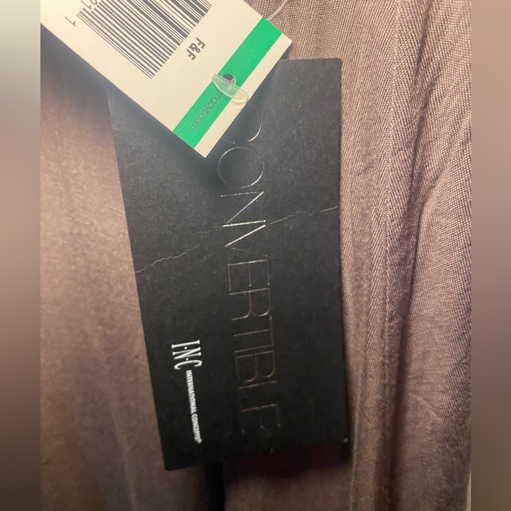 NWT INC truffle taupe tie dye convertible dress or skirt size L - Picture 4 of 5